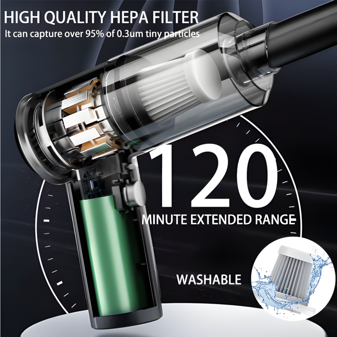 aspirador de mano inalámbrico